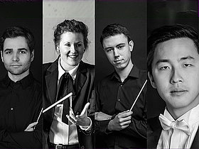 © Studioline Hamburg, JulianeNaumannPhotography, Lonhinov, Nadine Sherman 4 Portraits von Dirigent*innen