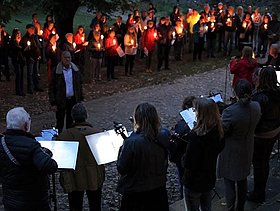 Die Zwingenberg Voice Akademie 2021 beim Aktionstag © Jeanette Giese